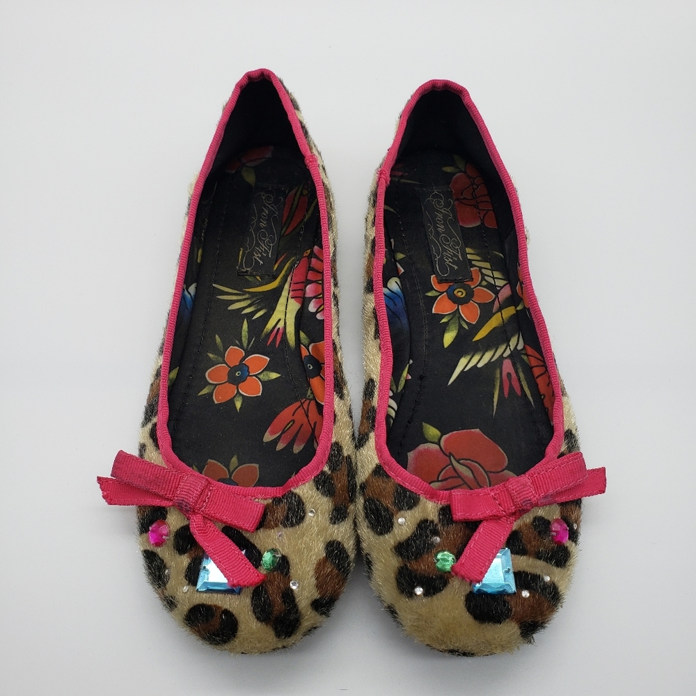 Iron Fist Leopard Flats